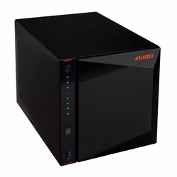 Asustor Nimbustor 4 AS5304T NAS Desktop Intel® Celeron® J4105 4 GB DDR4 0 TB ADM Black - Additional view 4