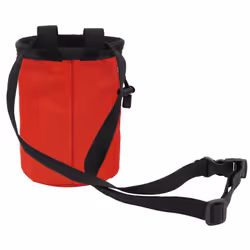 AMC Rock Climbing Panda Design Chalk Bag with Adjustable Belt  Red