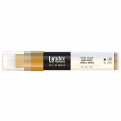Professional Paint Marker with 8-15 mm Wide Nib - Bronze Yellow
