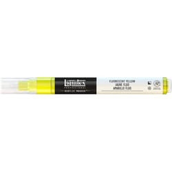 Liquitex 2-4 mm Fine Nib Paint Marker - Fluorescent Yellow
