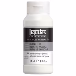 LIQUITEX Acrylic Masking Fluid Medium 118ML Transparent