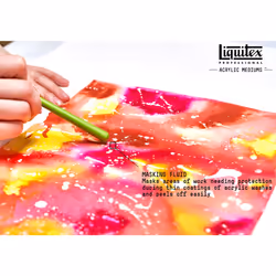 LIQUITEX Acrylic Masking Fluid Medium 118ML  Transparent