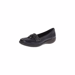 clarks Womens Ashland Bubble Slip-On Loafer Navy 85 M US