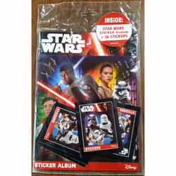 Star Wars the Force Awakens Sticker Album with 36 Stickers