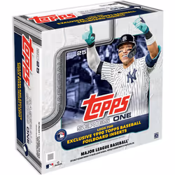 Topps 2025 Series 1 Baseball - Factory Sealed - Mega Box (224 Count  MLB  Baseball Cards)
