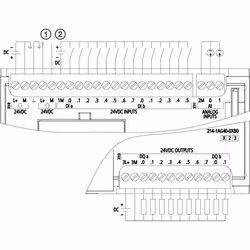 Siemens CPU 1214C, DC/DC/DC, 14DI/10DO/2AI - Additional view 3