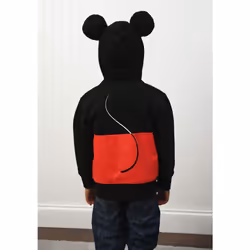 Disney Little Boys' Toddler Mickey Mouse Hoodie  Black  4T