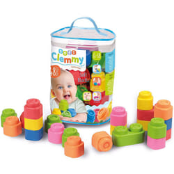 Clementoni 17134.7 'Clemmy Baby' Soft Blocks (48-Piece)