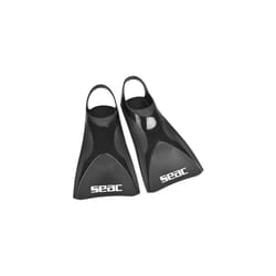 Unisex's Vela OH, Snorkeling and Pool Swimming Short Fins with Adjustable Strap, ,black,XS