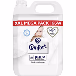 Comfort Dermatologically tested Pure suitable for the whole family's clothes Fabric Conditioner gentle next to sensitive skin ...