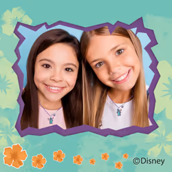 Disney Girls Stitch BFF Necklace Set of 2 Official License  Best Friends Necklaces with BFF Charm and Stitch Pendant