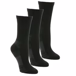 ASICS Training Crew (3 Pack) Black Medium