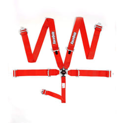 RaceQuip Auto Racing Harness Set Camlock 5 Point Pull-Down Lap SFI 16.