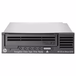 HPE StoreEver LTO-6 Ultrium 6250, Storage drive, Tape Cartridge, Serial Attached SCSI (SAS), 2.5:1, LTO, 5.25" Half-height