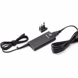 HP 65W Slim AC Adapter, Laptop, Indoor, 100-240 V, 50/60 Hz, 65 W, HP ChromeBook 14, HP Spectre 13 Pro, HP Spectre x2 Pro, HP ...