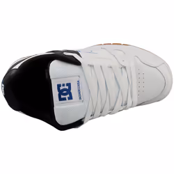 DC Shoes Stag Mens Skate Trainers in White Black - 8.5