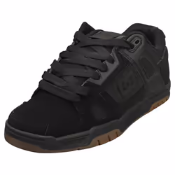 DC Shoes Stag Mens Skate Trainers in Black Gum - 12 UK