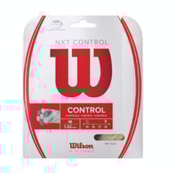 Wilson Sporting Goods Co. NXT Control 16 racket string Tennis 1.3 mm Polyamide, Polyester White