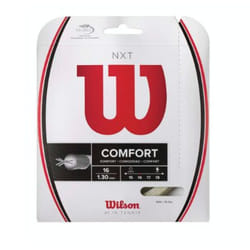 Wilson Sporting Goods Co. NXT 16 racket string Tennis 1.3 mm Microfibre, PU plastic White