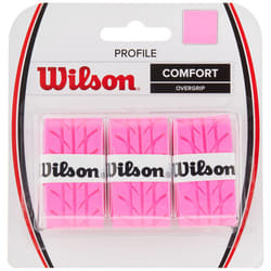 Wilson Profile Tennis Overgrip - 3 Pack Pink