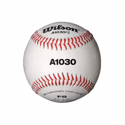 Wilson 1385406 Practice Baseball - Flat Seam