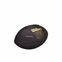 Wilson NFL Super Grip Composite Football - Junior Size, Black/Gold