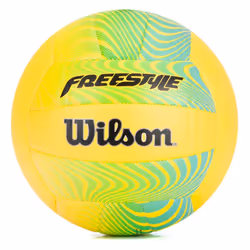 WILSON Sporting Goods Freestyle Volleyball  Lime/Yellow (WTH3612ID)