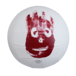 WILSON Cast Away Mini Volleyball - White  Durable 18-Panel Synthetic Material Cover  Ideal Size for Display