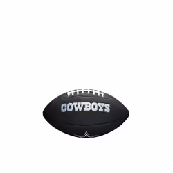 WILSON Sporting Goods NFL Dallas Cowboys Team Logo Football Black Mini Size