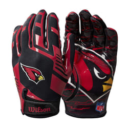 Wilson NFL Stretch Fit Football Gloves - Adult  Arizona Cardinals