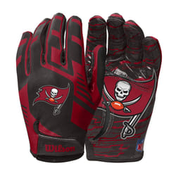 Wilson NFL Stretch Fit Football Gloves - Adult  Tampa Bay Buccaneers