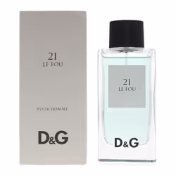 Dolce & Gabbana Le Fou 21 Eau De Toilette 100ml For Him