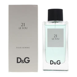 Dolce & Gabbana Le Fou 21 Eau De Toilette 100ml For Him