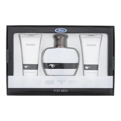 Mustang White Gift Set 100ml EDT Spray + 100ml Aftershave Balm + 100ml Hair And Body Wash
