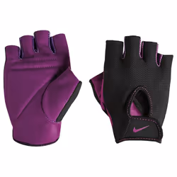 Nike Women's Fundamental Training Gloves (Black/Bold Berry Small)