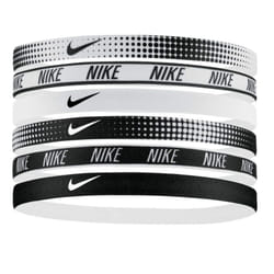 Nike Unisex Swoosh Headbands - 6 Pack White