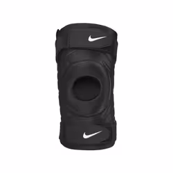 Nike Pro Open Knee Strap Sleeve Black White - S