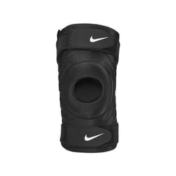 Nike Pro Open Knee Strap Sleeve Black White - S
