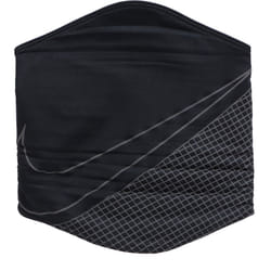 NIKE NNW3S Black/Silver carta Football 360 Therma-FIT Neck Warmer S/M