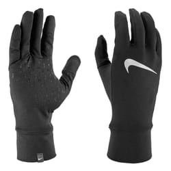 NIKE Unisex - Black- L/XL NIKE Mens Fleece Glove RG Black L XL 082 Black/Black/Silver L-XL UK