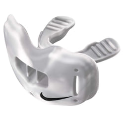 Nike Alpha Lip Protector Football Mouthguard White | Black
