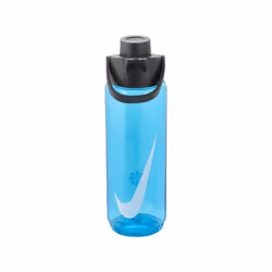 Nike TR Renew Recharge Chug Bottle 24 OZ Blue Fury / Black / (White)