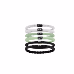 Nike Flex Hair Tie 6 Pack White Vapour Green White