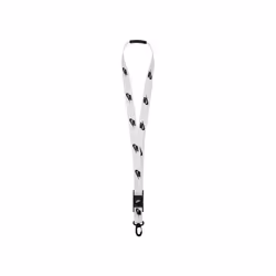 Nike Club Standard Lanyard White Black White