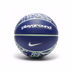 Nike Playground 8P Size 7 Basketball Deep Royal Blue / Vapor Green / (White)