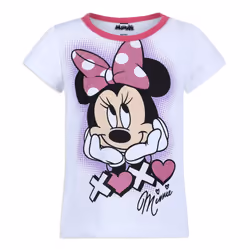 Disney Little Girls' 3 Pack Minnie T-Shirts  Pink  3T