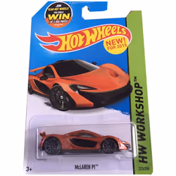 Hot Wheels 2015 HW Workshop McLaren P1 223/250 Orange