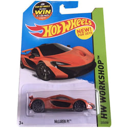 Hot Wheels 2015 HW Workshop McLaren P1 223/250  Orange