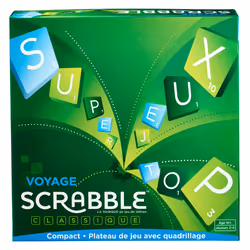 Games Scrabble Travel, Board game, Word, 10 yr(s), Family game