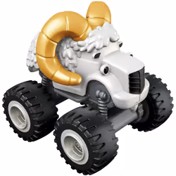 Fisher-Price Blaze and the Monster Machines Bighorn Truck, Car, 3 yr(s), Plastic, Gold, Grey